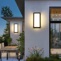 Applique da esterno Heather a LED — corpo rettangolare pressofuso