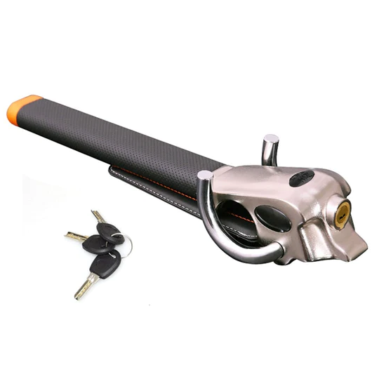 قضيب قفل عجلة قيادة السيارة القوي