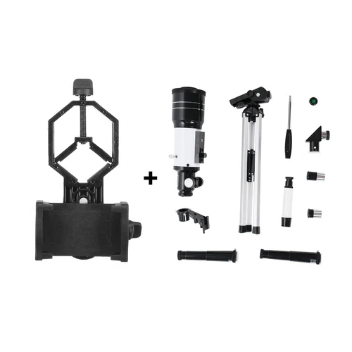 Istražite zvijezde s lakoćom - Profesionalni teleskop s tronošcem i 150x zumom za promatranje Mjeseca