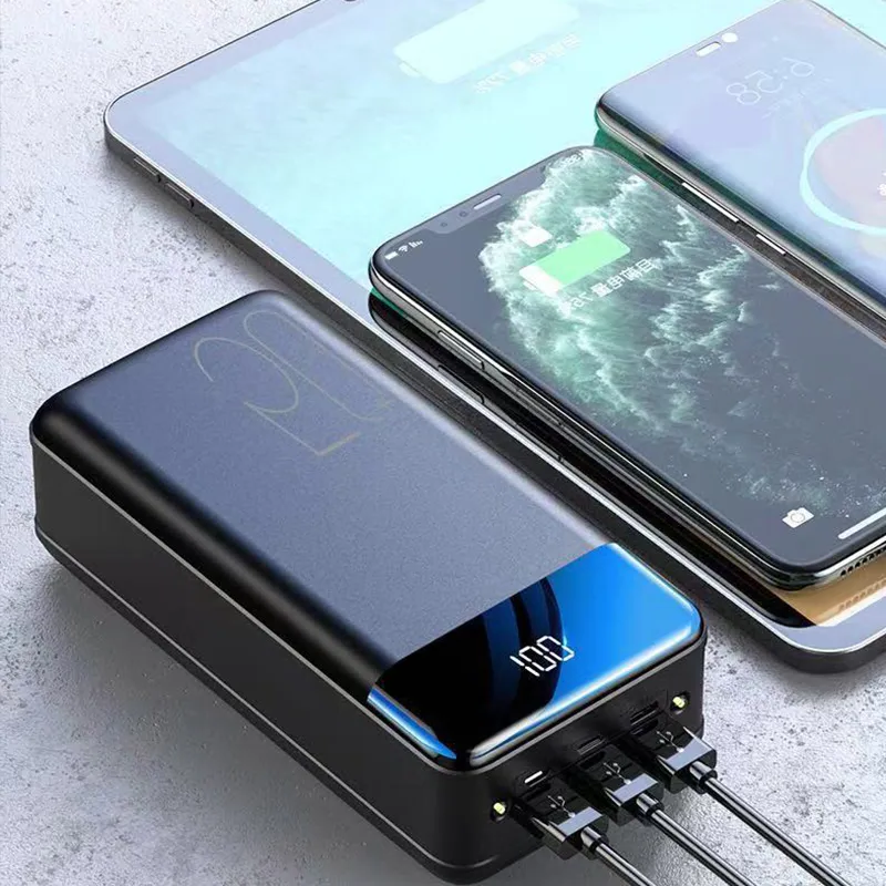 100,000mAh Ultra-High Capacity Power Bank – Super Fast Charging for Phones, Tablets & Laptops