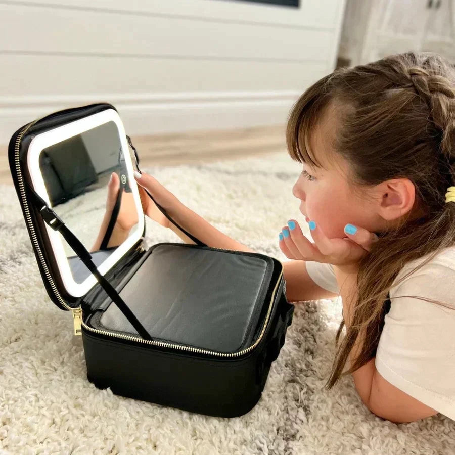 GleamBag Stralende LED Make-uptas Voor Onderweg en Reizen