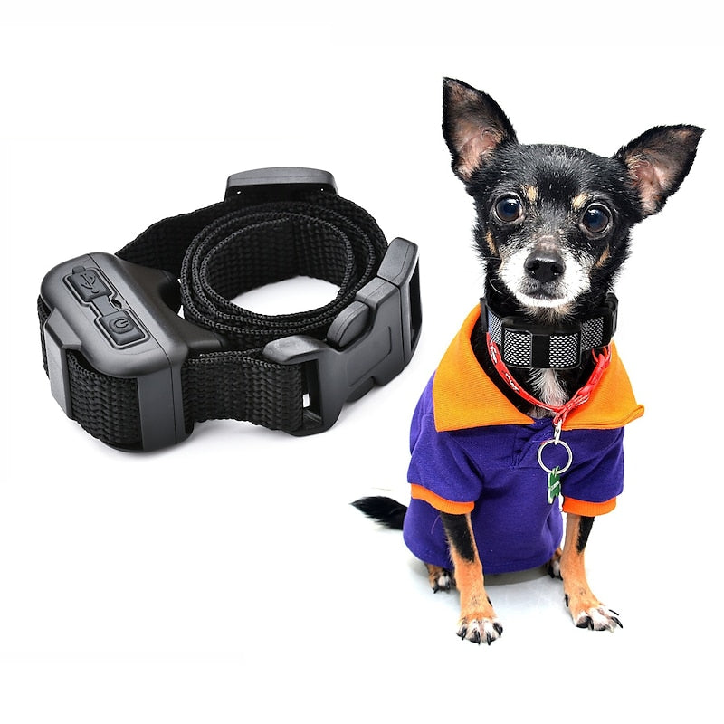Coleira Suave Anti-Latido para Cães Pequenos