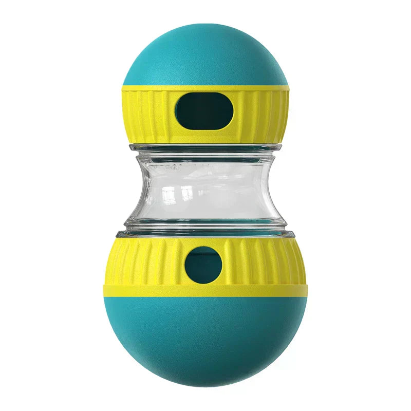 Gioco Dispenser Interattivo per Premietti per Cani - Palla Mangiatore Lento