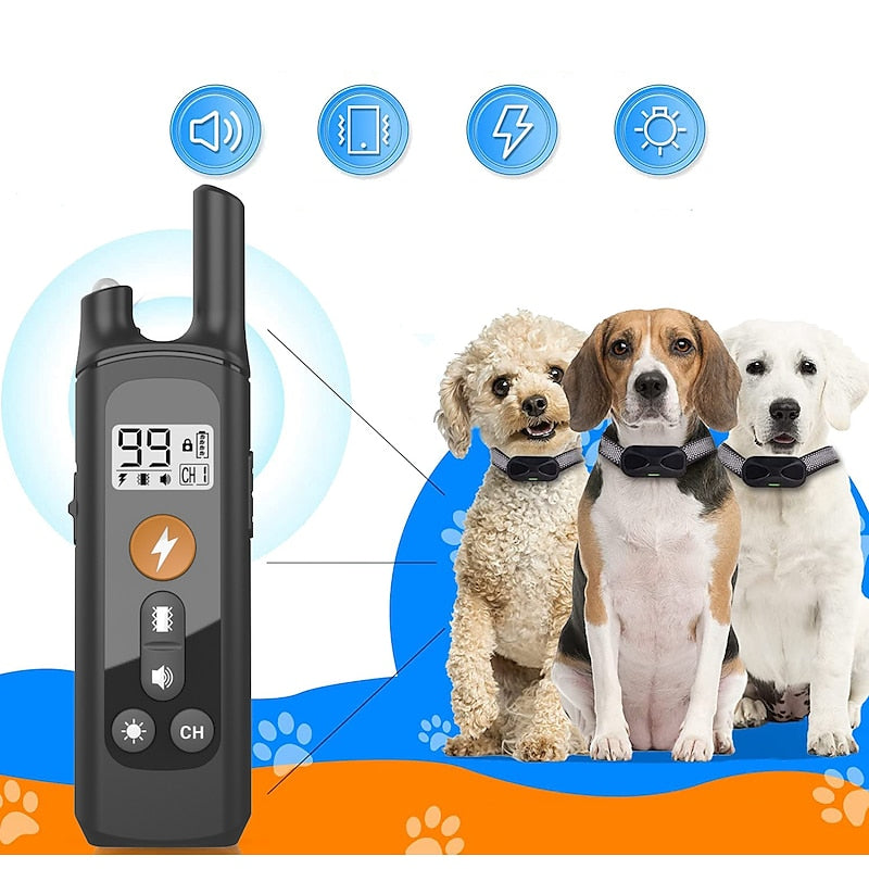Collare per addestramento cani con telecomando