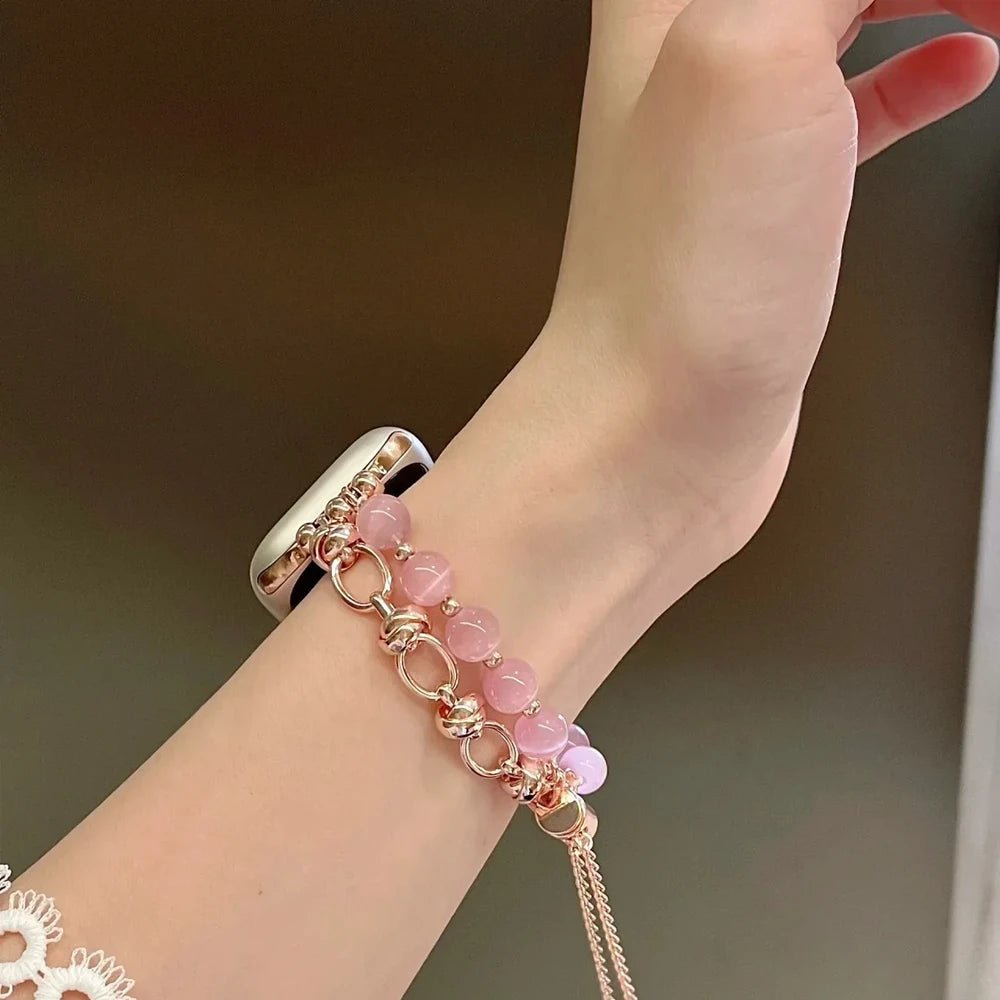 Armbånd med perleessens til Apple Watch til kvinder