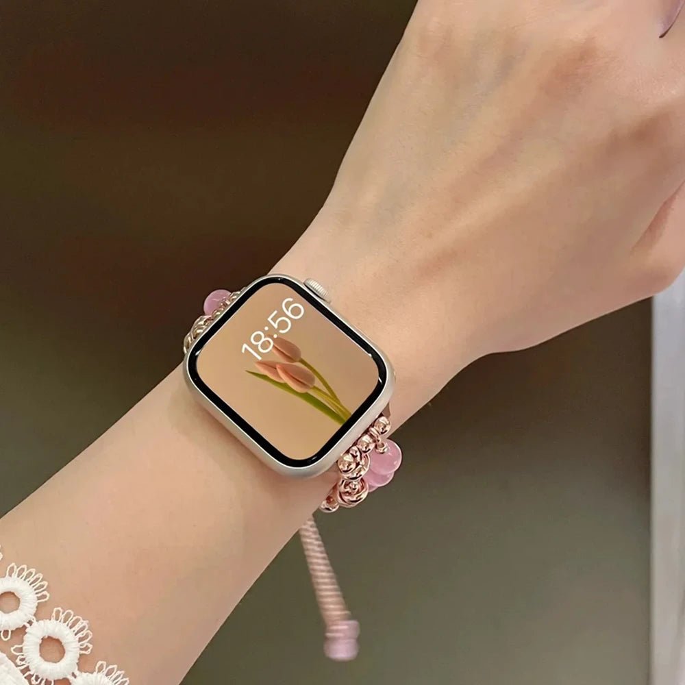 Armbånd med perleessens til Apple Watch til kvinder