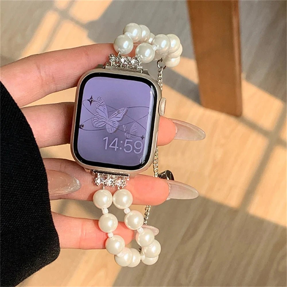 Armbånd med perleessens til Apple Watch til kvinder
