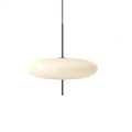 Rund akryl- og metalpendel - 50 cm, E27, justerbar ledning