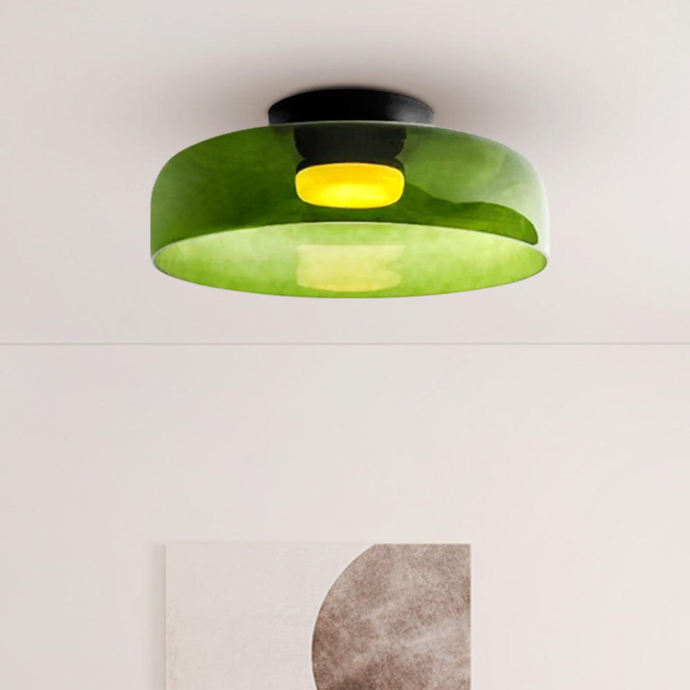 Aria bündige Deckenleuchte aus Glas – modernes Design, schlichter kreativer Stil