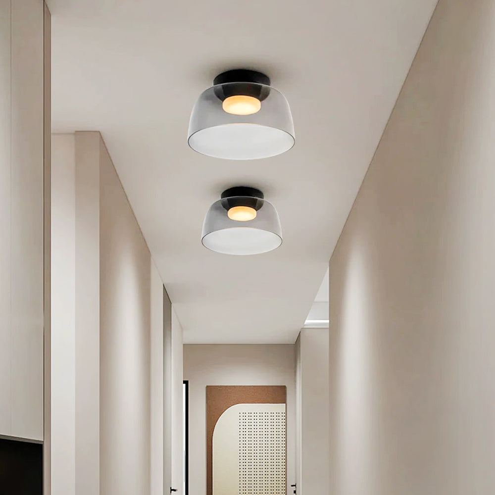 Aria bündige Deckenleuchte aus Glas – modernes Design, schlichter kreativer Stil