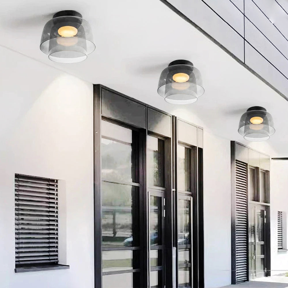 Aria bündige Deckenleuchte aus Glas – modernes Design, schlichter kreativer Stil