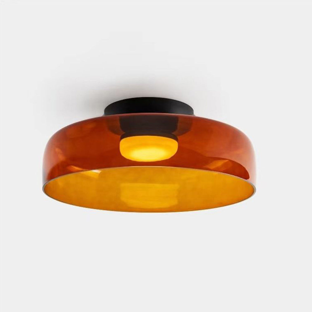 Aria bündige Deckenleuchte aus Glas – modernes Design, schlichter kreativer Stil