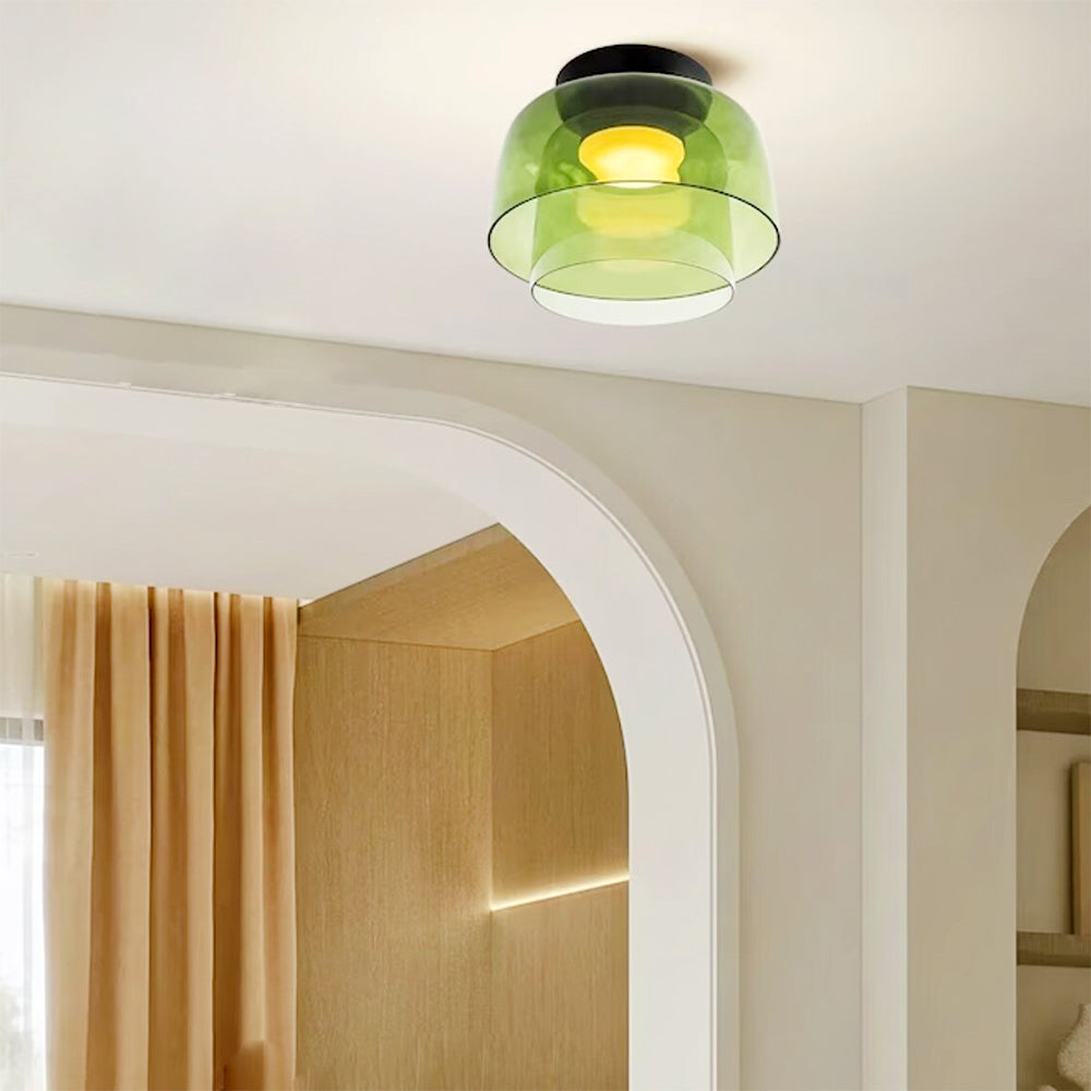 Aria bündige Deckenleuchte aus Glas – modernes Design, schlichter kreativer Stil