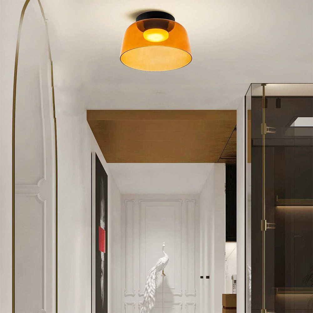 Aria bündige Deckenleuchte aus Glas – modernes Design, schlichter kreativer Stil