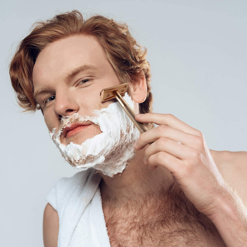 شفرة حلاقة سيلكليدي™ الفاخرة مع قاعدة