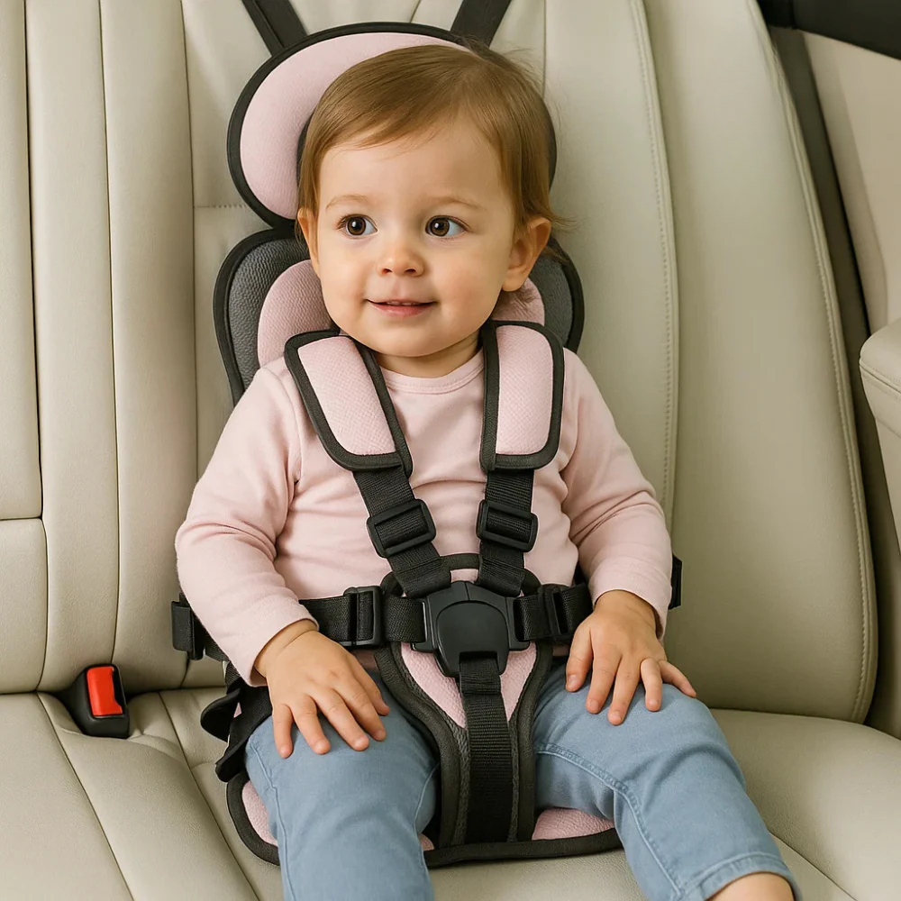 Seggiolino Auto Portatile AuroraSafe per la Sicurezza, per Età da 1 a 14 Anni