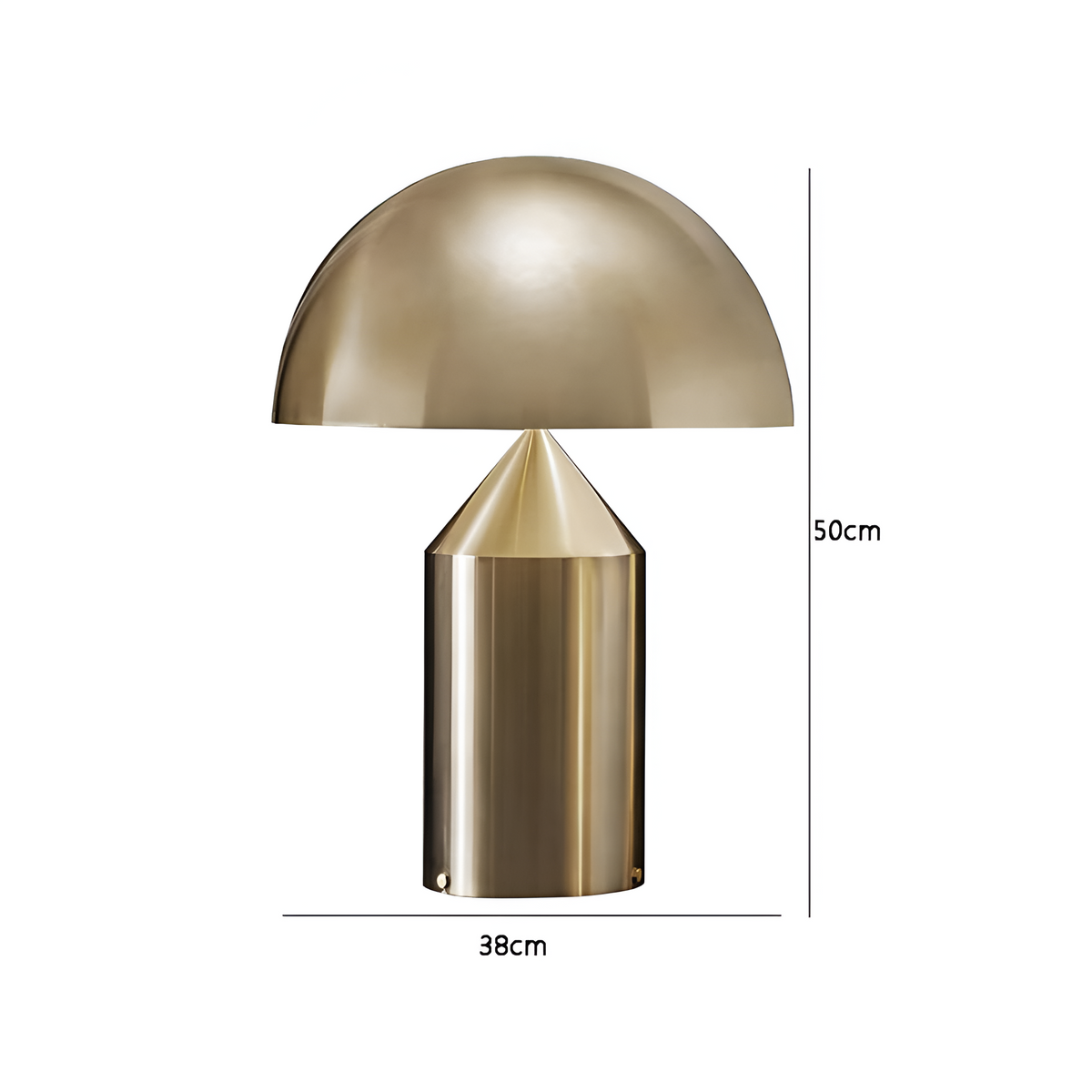 Lampe de table design nordique - Forme sculpturale et lumière douce d’ambiance