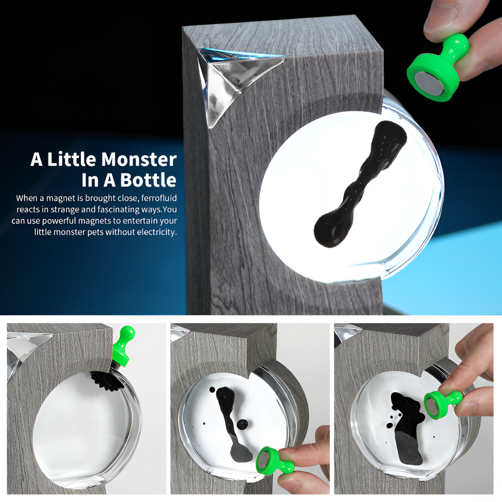 Visualizzatore di Fluido Magnetico AstraGlow Esposizione Ipnotica Reattiva al Suono
