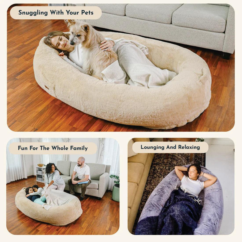 Knusse Pootjes Bed Ultiem Comfortabele Oversized Ligstoel Voor Volledige Ontspanning