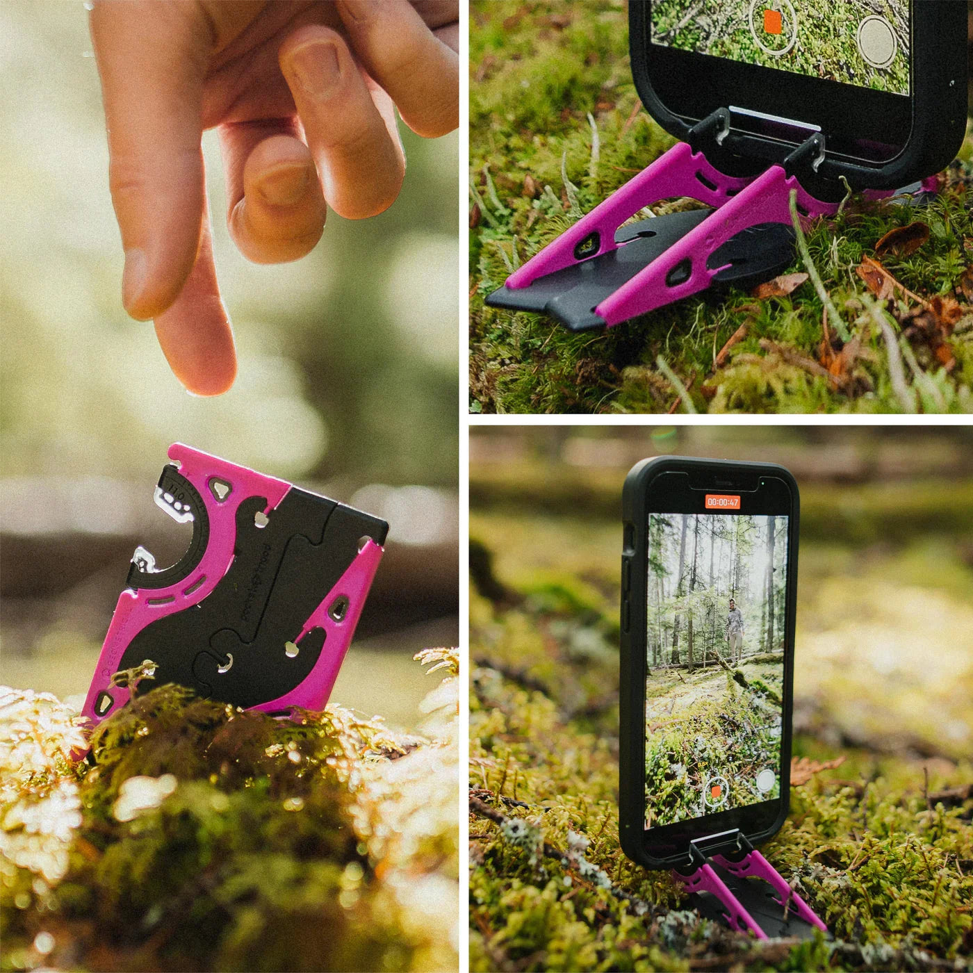 NovaStand Supporto Portatile per Telefono per Foto Perfette SnapFold