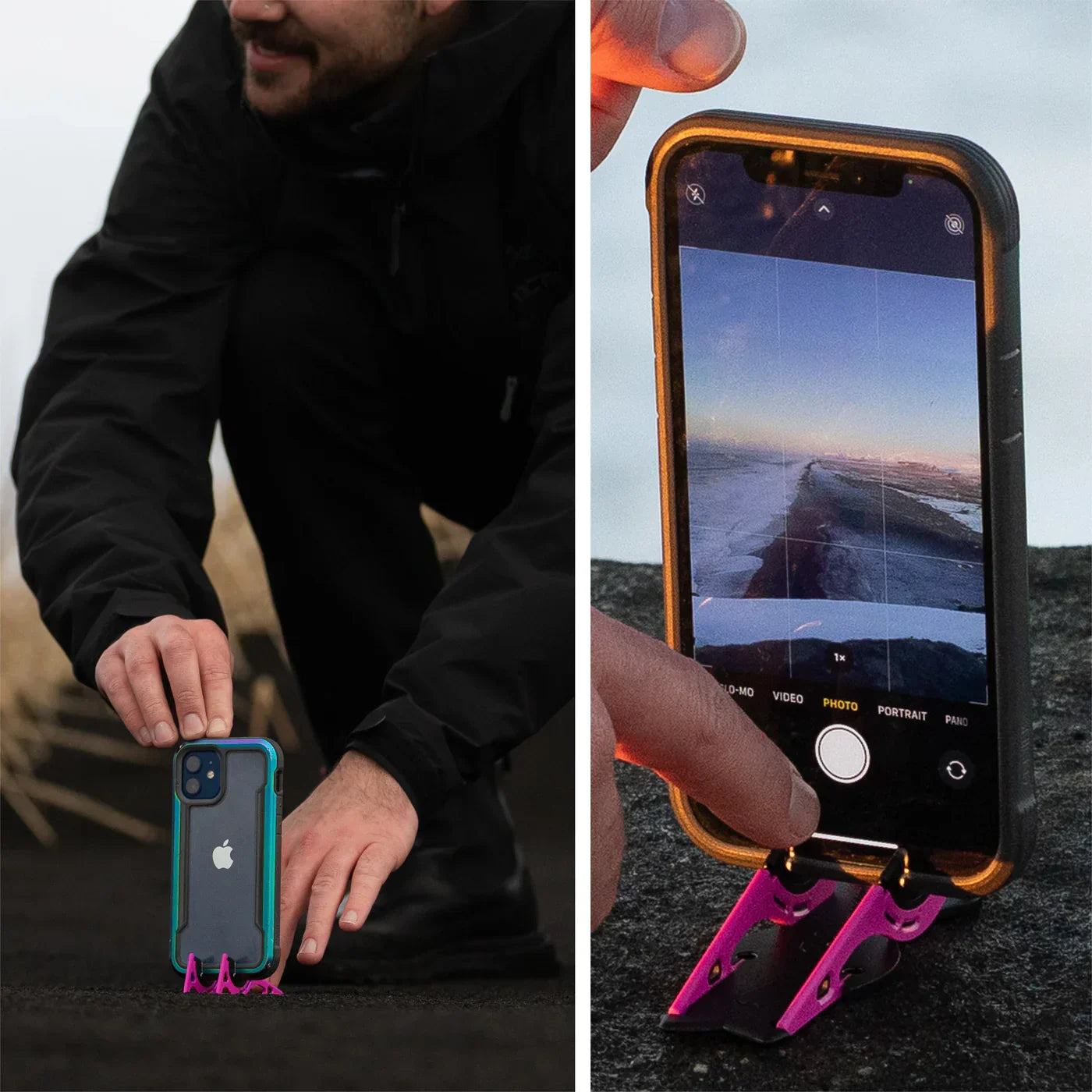 NovaStand Supporto Portatile per Telefono per Foto Perfette SnapFold