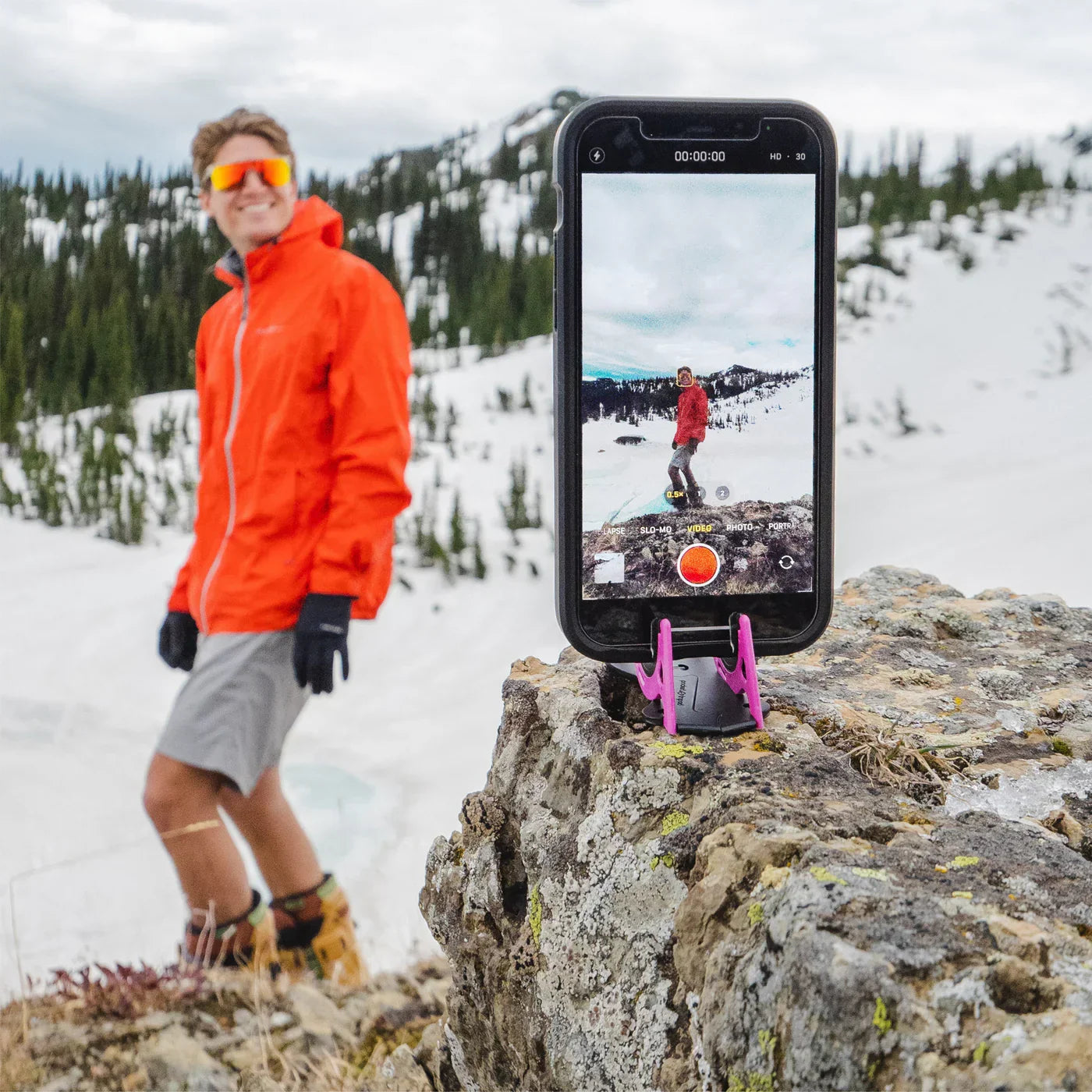 NovaStand Supporto Portatile per Telefono per Foto Perfette SnapFold