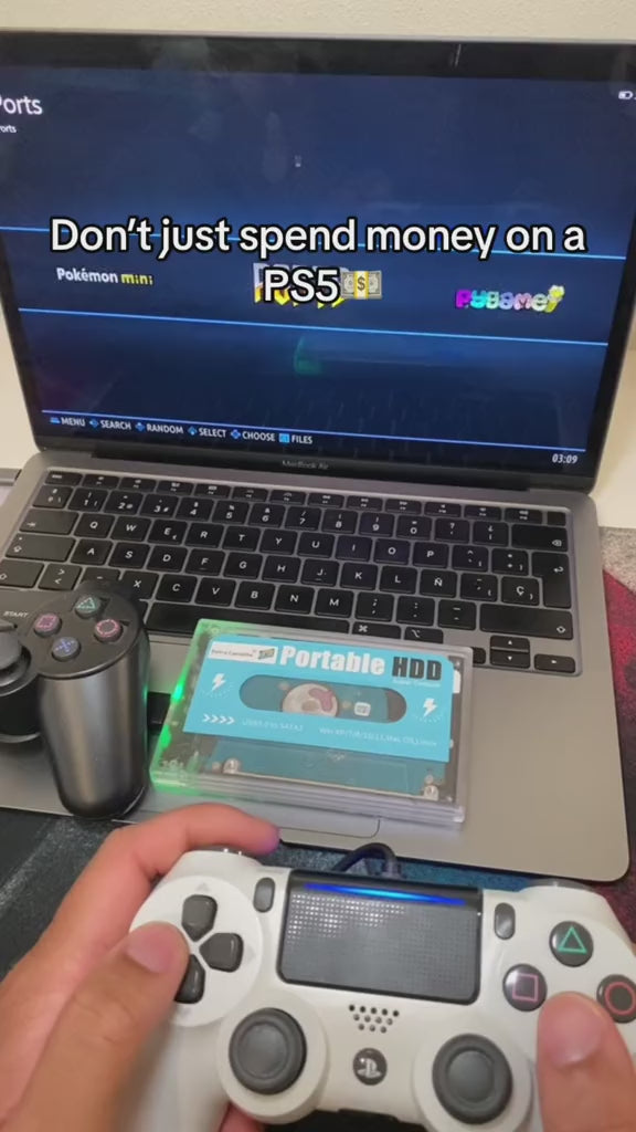 Retro játék kazetta - több mint 100.000 játék - csatlakoztatható és játszható! PS3, PS1, N64, WII++