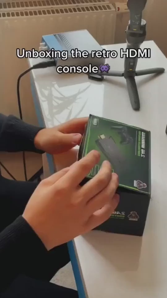 PixelDrive 64gb: Eredeti 2 vezérlővel - Több mint 20.000 játék Mario-tól Pokémonig