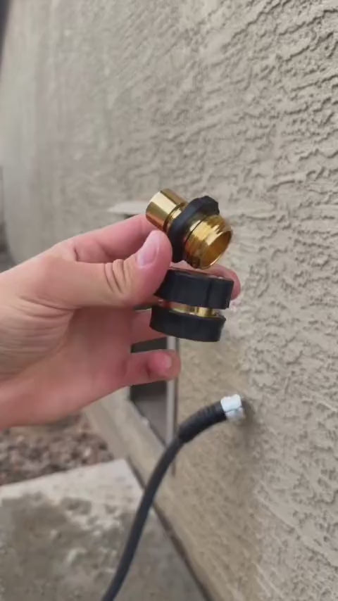 WAS Quick Connect Pro Garden Hose Connector