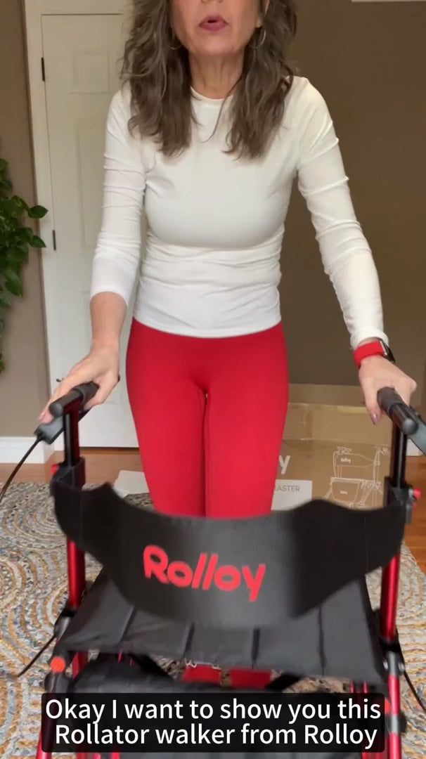 Compact Master II Rollator Walker with Seat, 2026 New Model