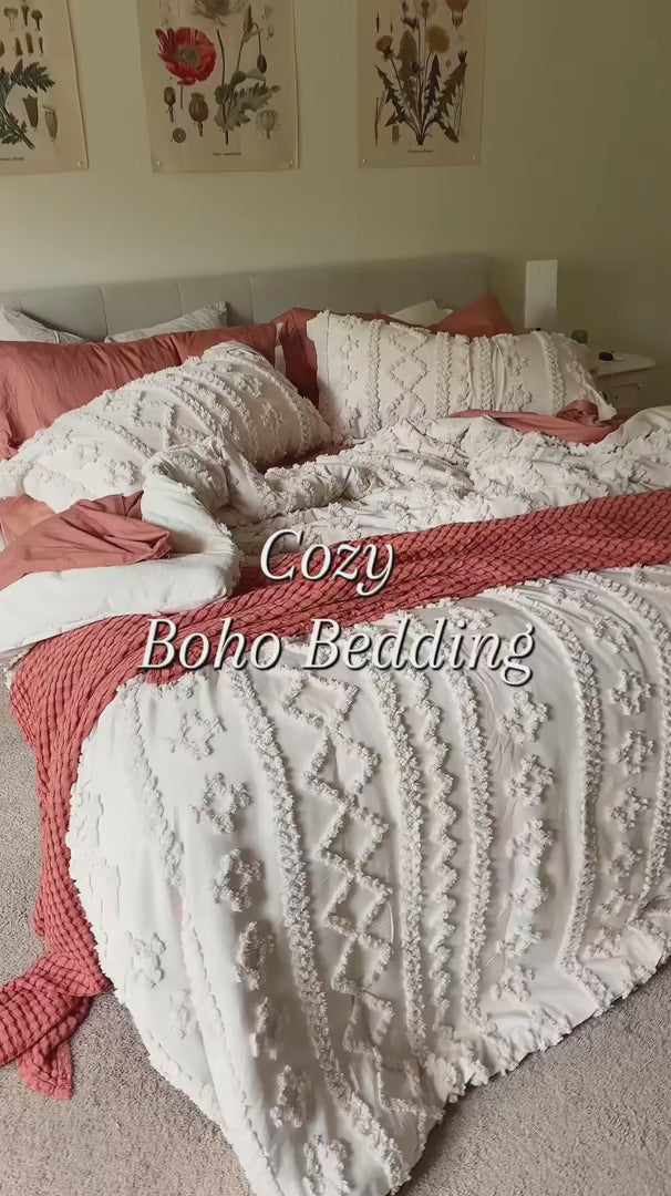 The Deluxe Boho Tufted Comforter