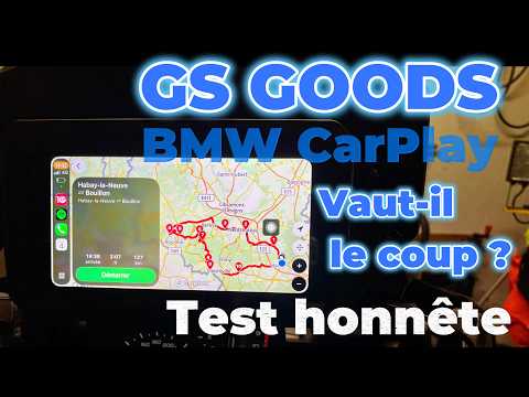 GS Goods BMW Motor Carplay Screen