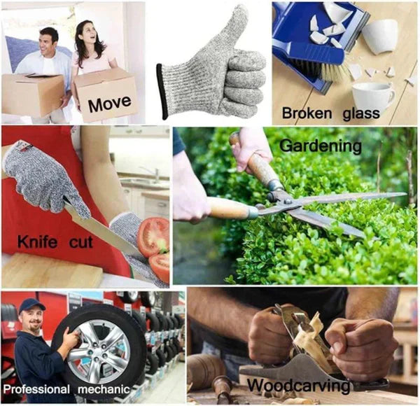 CuisineGuard 厨师不锈钢防割安全手套