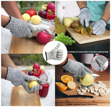 CuisineGuard Chef Edelstahl-Schnittschutzhandschuhe – orntli