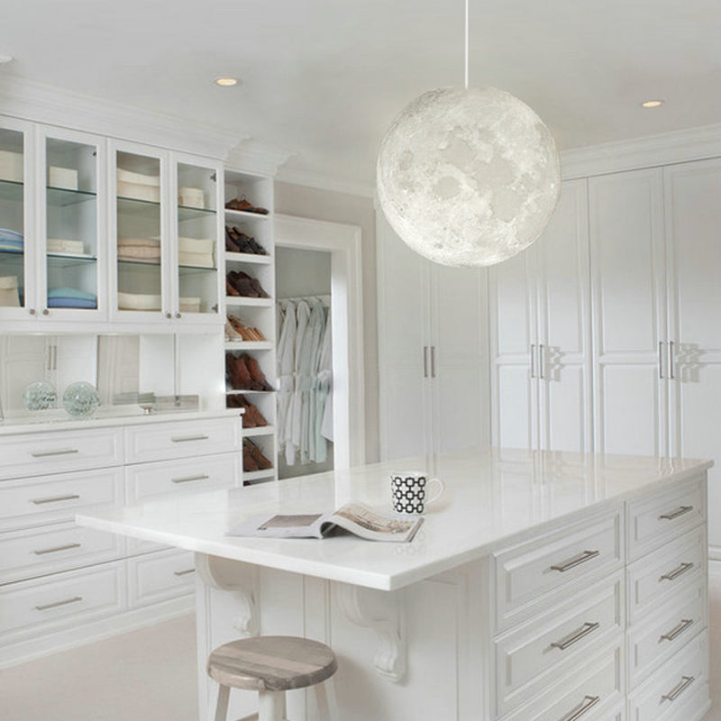 3D viseća lampa Pun Mjesec