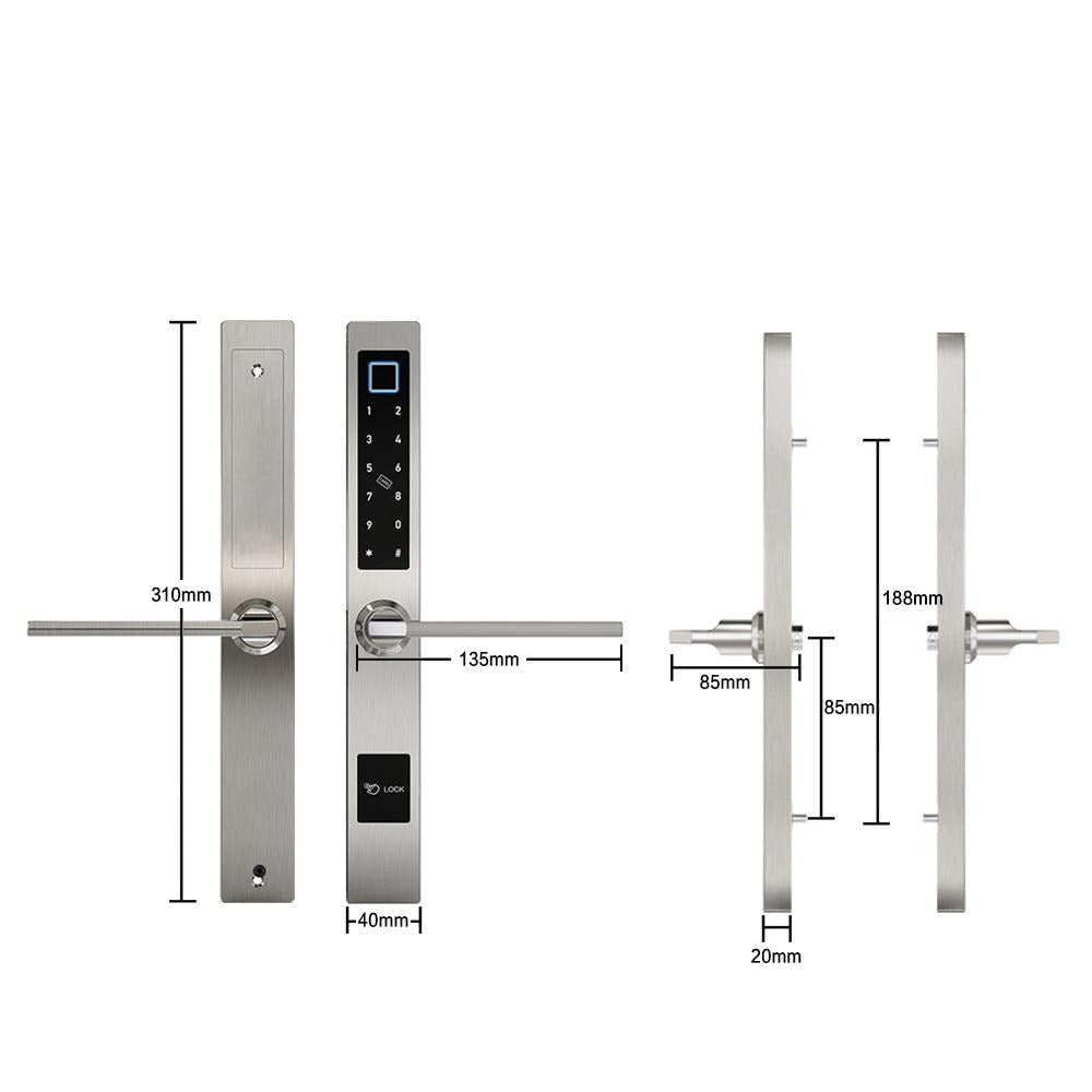 生体認証指紋ドアロック