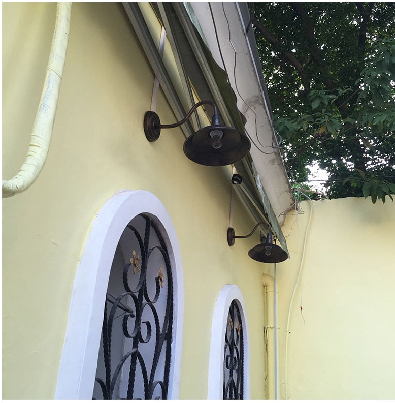 Yeana - Retro starožitná nástěnná lampa