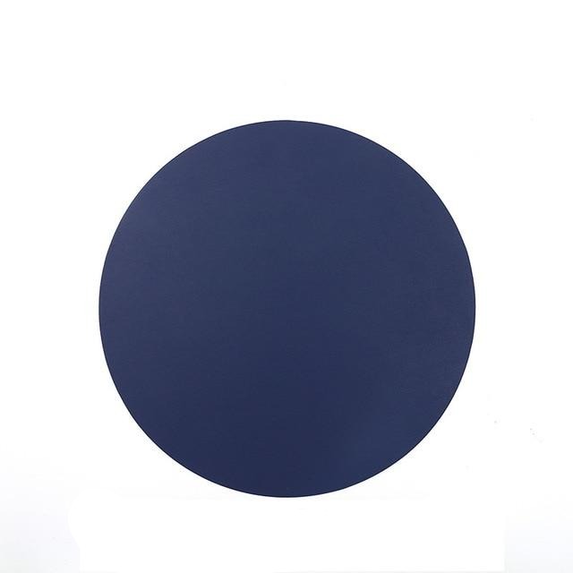 モダン防水PUレザーランチョンマット＆コースター