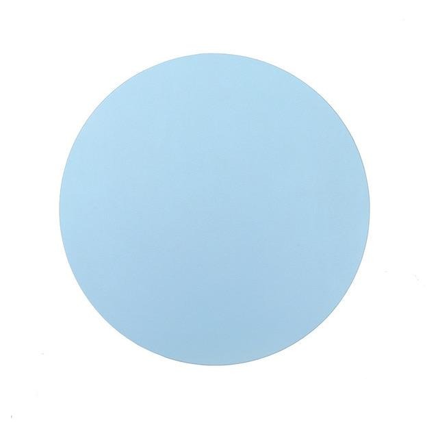 Moderní voděodolné prostírání a podtácky z PU kůže