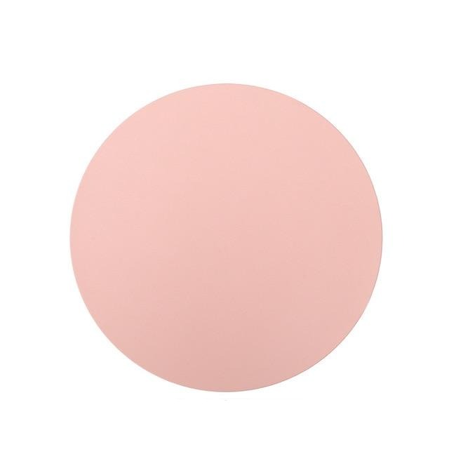 モダン防水PUレザーランチョンマット＆コースター