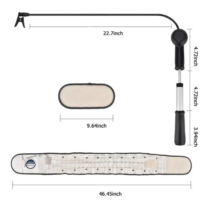 Ceinture de soutien lombaire décompressive pour soulager les douleurs dorsales liées à la discopathie dégénérative, à la sténose spinale et à la sciatique