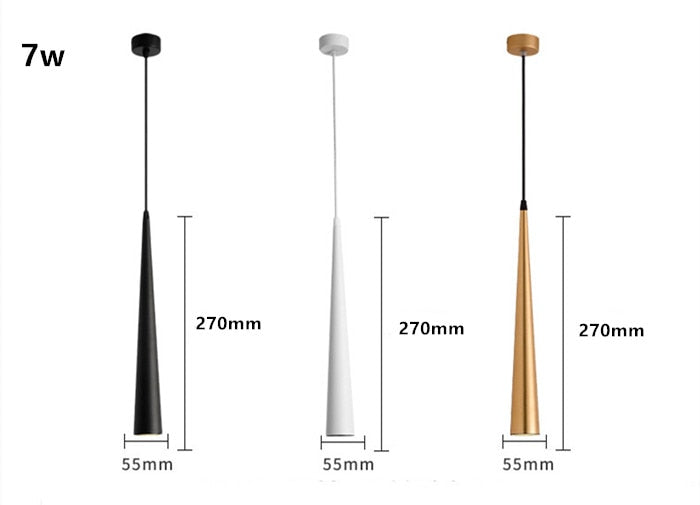 COB - Kegel LED Moderner Pendelleuchter