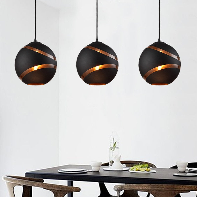 Kases - Lampu Gantung Nordic Bola Kaca