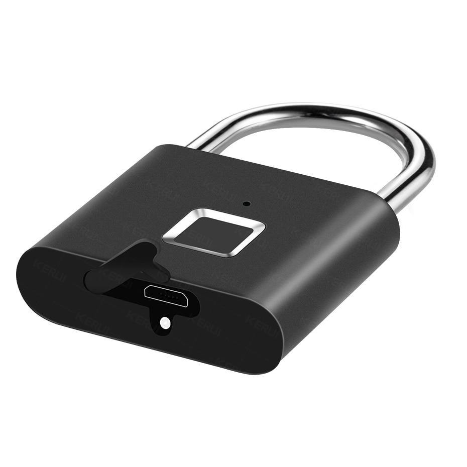 Averon | Kulcs nélküli ujjlenyomat-zár USB töltéssel | Orntli