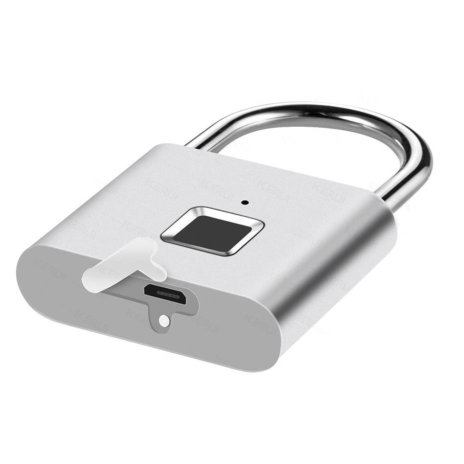 Averon | Kulcs nélküli ujjlenyomat-zár USB töltéssel | Orntli