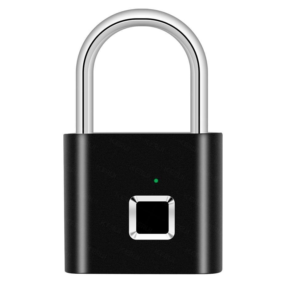 Averon | Kulcs nélküli ujjlenyomat-zár USB töltéssel | Orntli