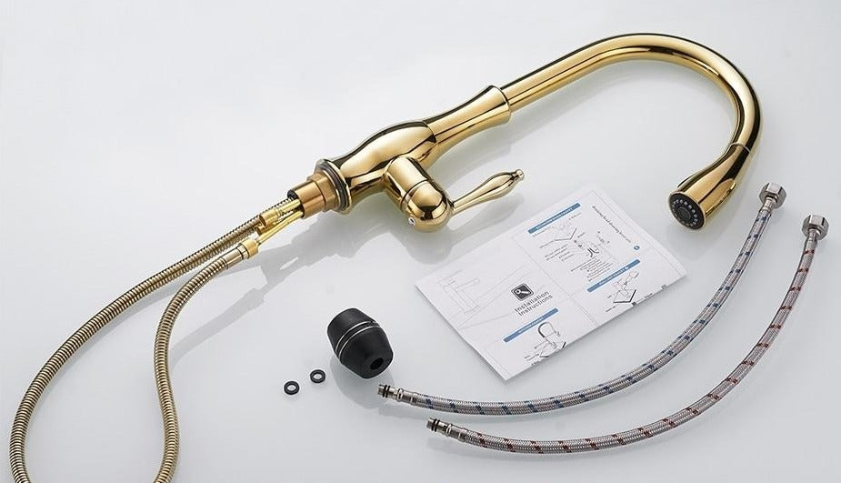 AeroFlow kihúzható konyhai csaptelep modern konyhákhoz