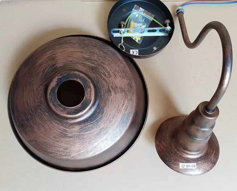 Yeana - Retro starožitná nástěnná lampa