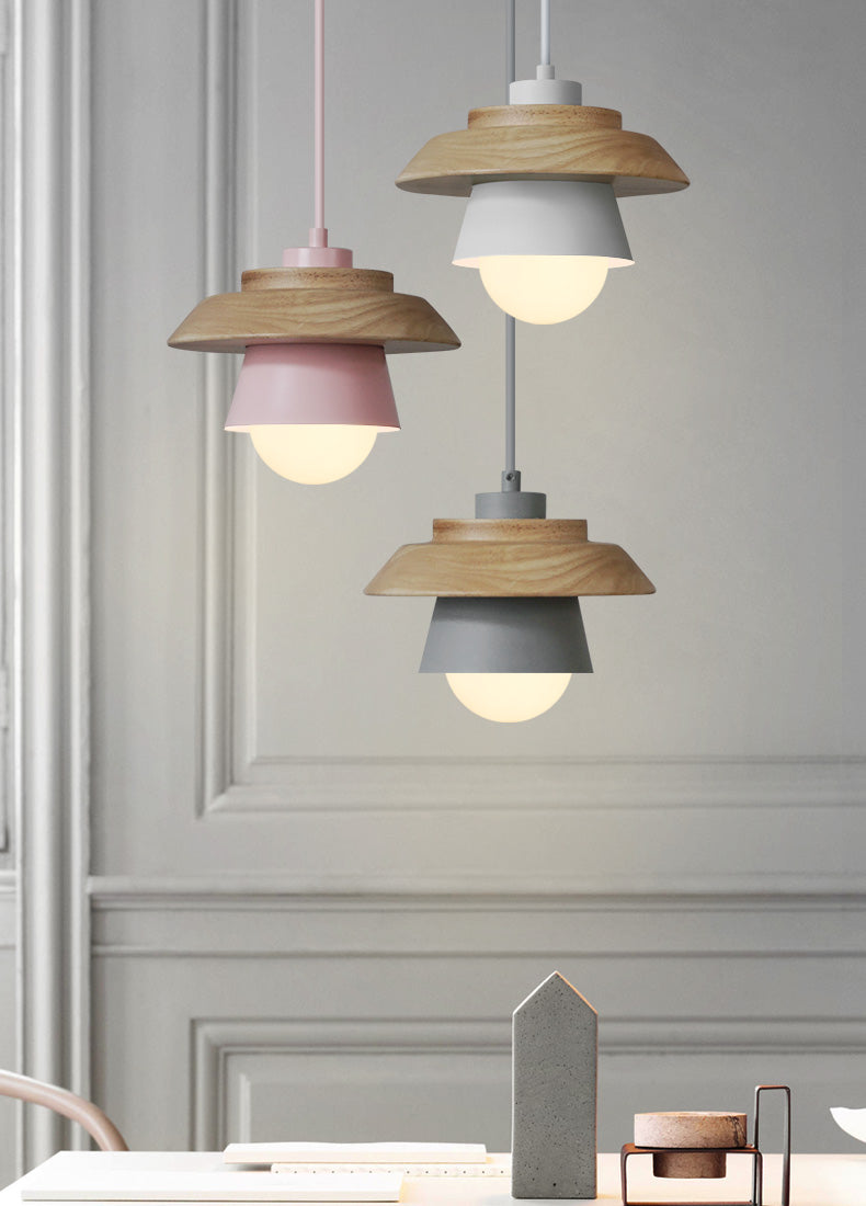 Nordwood - Suspension scandinave moderne en bois