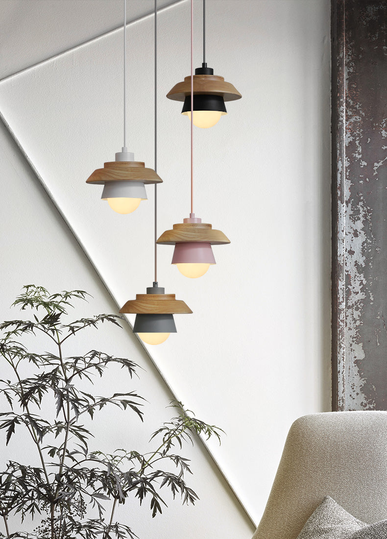 Nordwood - Suspension scandinave moderne en bois